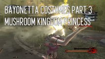 Bayonetta Wii U Costumes Part 3 Mushroom Kingdom Princess [60fps]