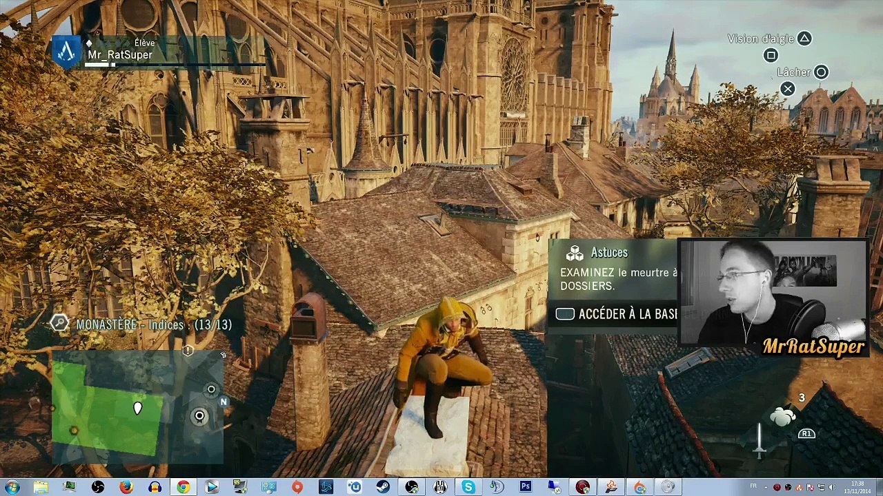 Test : Assassin's Creed Unity / PS4 / FR / HD !