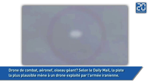 Un ovni filmé depuis un avion au dessus de l'Iran?