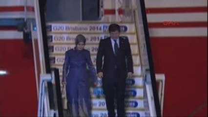 Başbakan Davutoğlu, Avustralya'da...