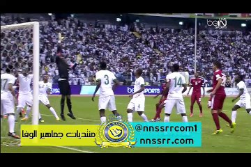 هدف التعادل لقطر ضد السعودية 1-1 | خليجي 22