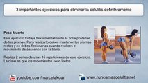 ejercicios para eliminar la celulitis definitivamente sin celulitis nunca mas