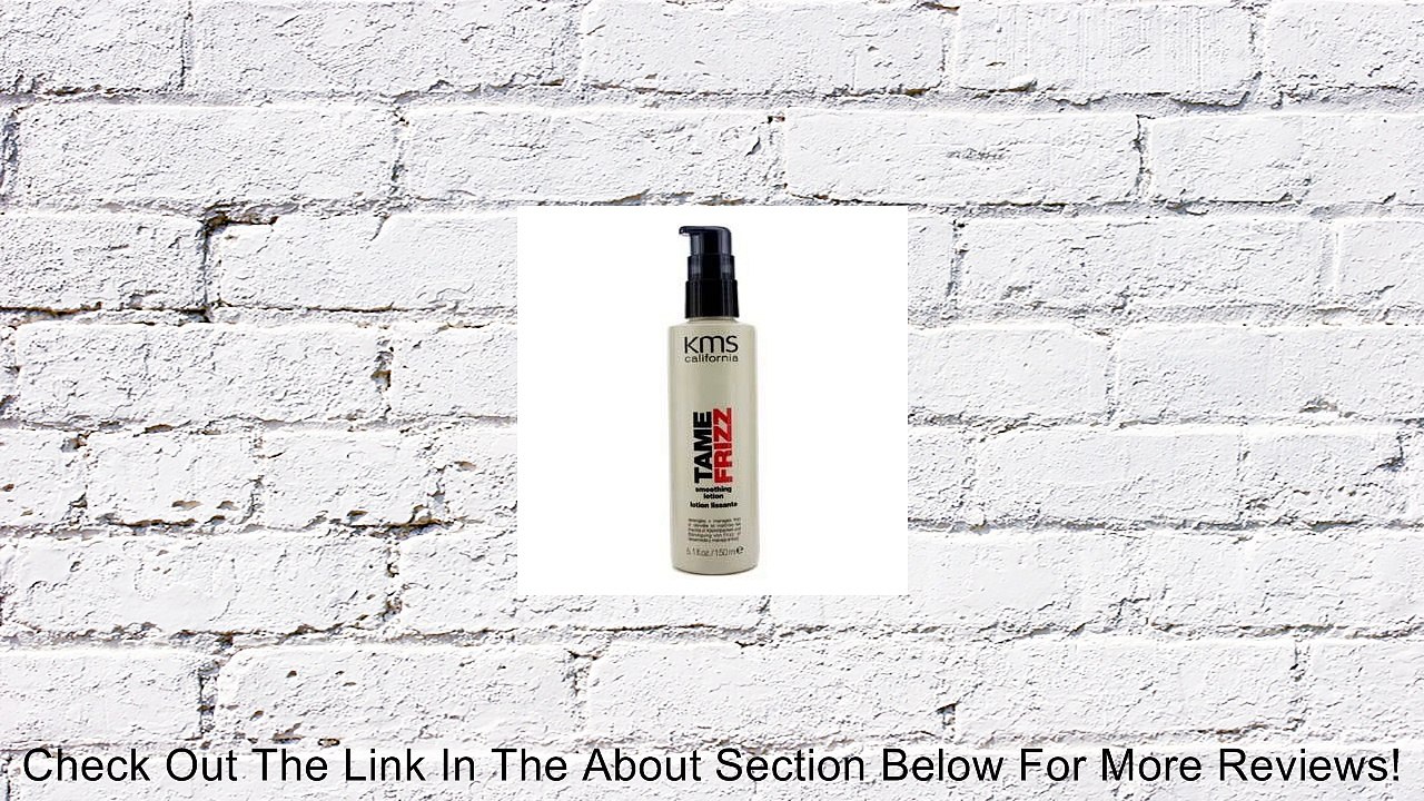 KMS California Tame Frizz Smoothing Lotion, 5.1 Fluid Ounce Review