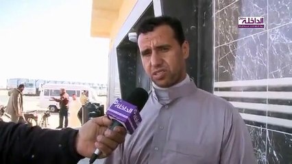 الداخلة و غرق مركب في البحر