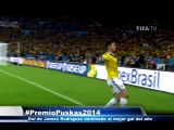 Gol de James Rodríguez nominado al mejor gol del año según Fifa