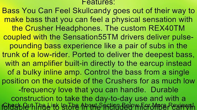 Skullcandy Crusher Mic1 (Real Tree/Dark Tan/Tan) Headphone