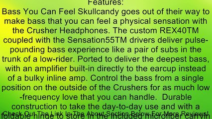 Skullcandy Crusher Mic1 (Real Tree/Dark Tan/Tan) Headphone