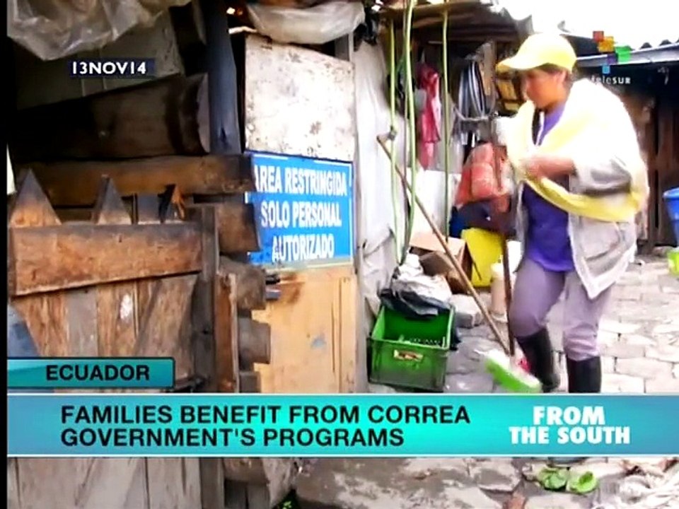 Ecuador's poor breaking cycle of poverty and state dependence