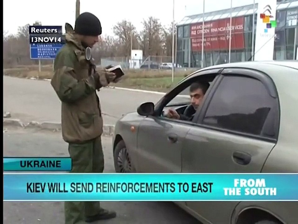 Kiev sends reinforcements to embattled troops in East Ukraine