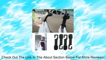 4 Car Auto Seat Headrest Portable Organizer Holder Hooks Hanger Grocery Bag New Review