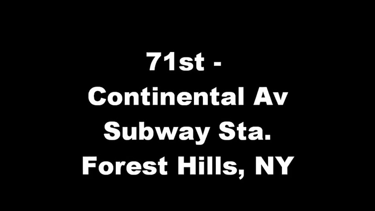 71st - Continental Ave. Subway Sta.