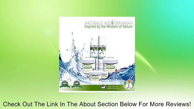 Natural Anti Aging Anti Wrinkle Intensive Skin Care Eye Firming Cream - Made Under the Mediterranean Sun | Smooths Out Fine Lines and Wrinkles | Lightens Dark Circles | Reduces Puffy Eyes | Encourages the Skin to Produce Natural Collagen | Rejuvenating Na