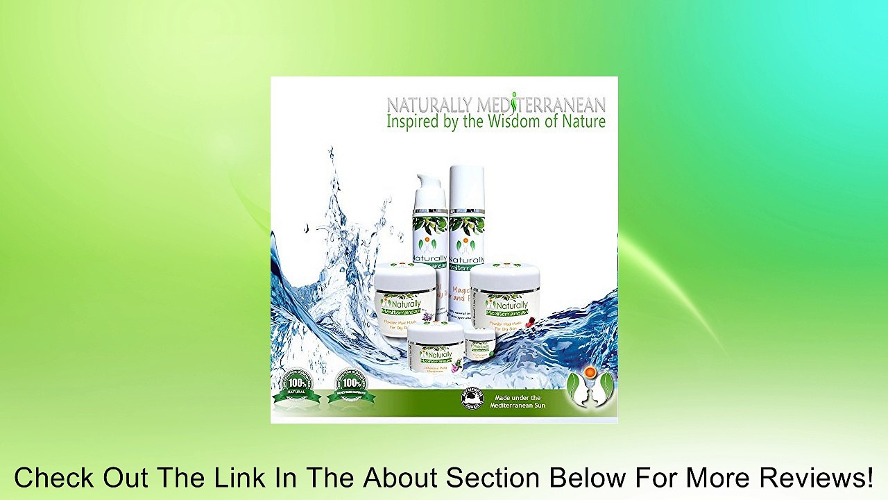 Natural Anti Aging Anti Wrinkle Intensive Skin Care Eye Firming Cream - Made Under the Mediterranean Sun | Smooths Out Fine Lines and Wrinkles | Lightens Dark Circles | Reduces Puffy Eyes | Encourages the Skin to Produce Natural Collagen | Rejuvenating Na