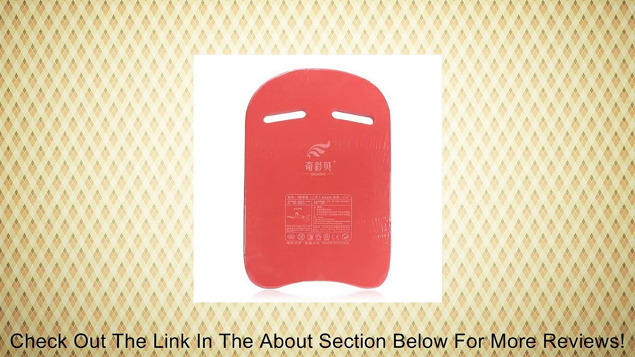 Red Swimming Swim Safty Pool Training Aid Kickboard Float Board Tool For Kids Adults Review