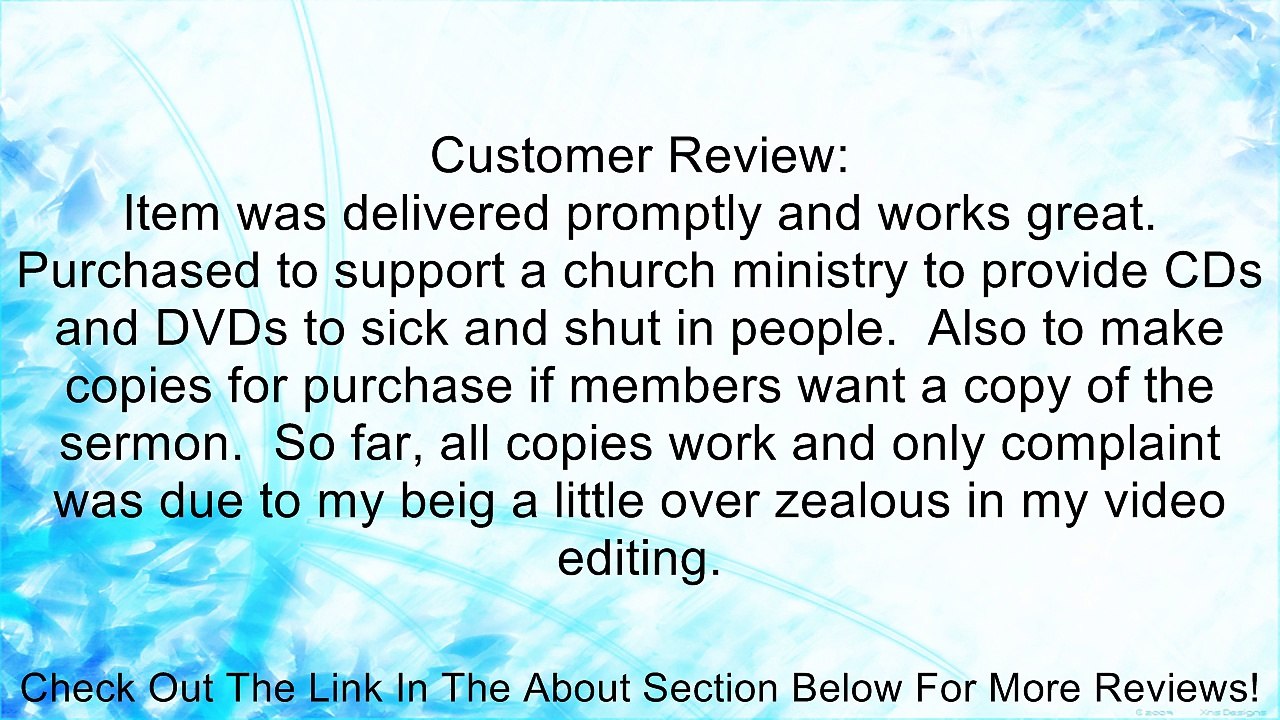 Copystars Disc-duplicator Sata Optical Burners Cd Dvd-duplication Copier Tower (Lightscribe-1-7) Review