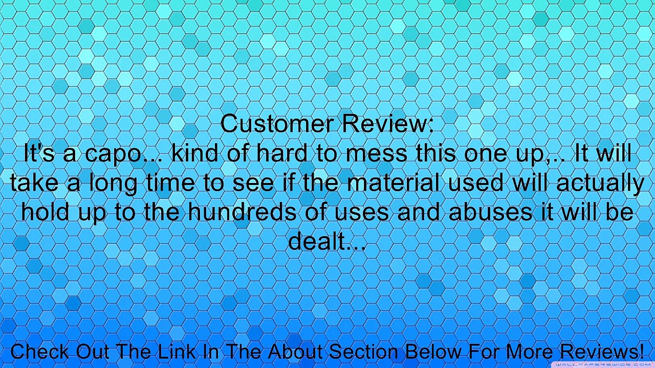 Musiclily Guitar Hand Held Capo for Electric or Acoustic Guitar, Blue Review