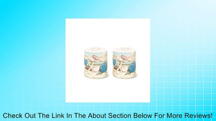 Stories of the Sea - Beach Design Salt & Pepper Shaker Set - 2.5" Review