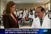Universidad de Guayaquil se alista para examen a estudiantes de medicina