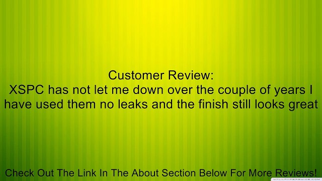 XSPC 45 Degree Rotary Adapter Fitting, G1/4 Threads (Black Chrome Finish) Review