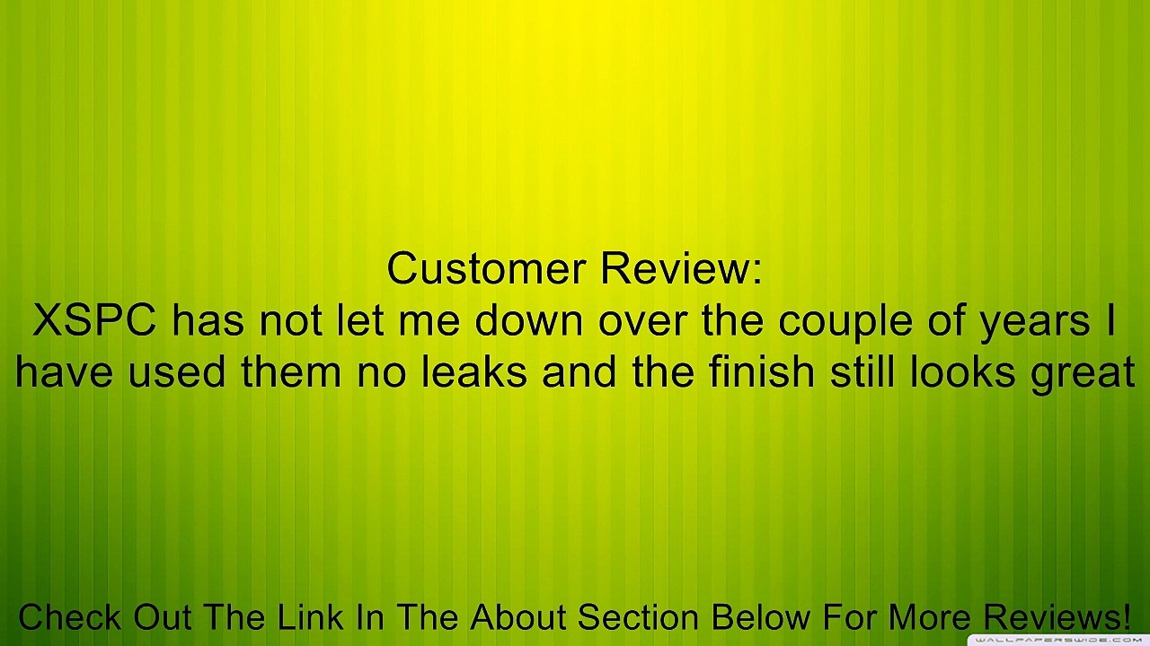 XSPC 45 Degree Rotary Adapter Fitting, G1/4" Threads (Black Chrome Finish) Review