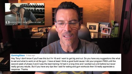 Tony Horton YouTube Q&A Ask Tony #4.