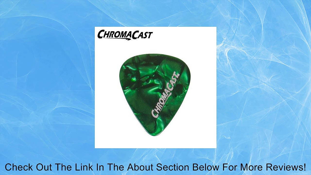 ChromaCast Pearl Celluloid Picks - Assorted Colors 10 Pack - Thin Review