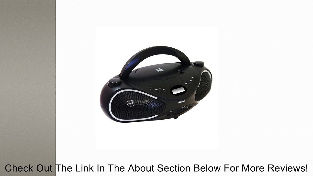 Axess PBBT2702 Portable Bluetooth Boombox with CD, FM Stereo, USB/SD Inputs Review