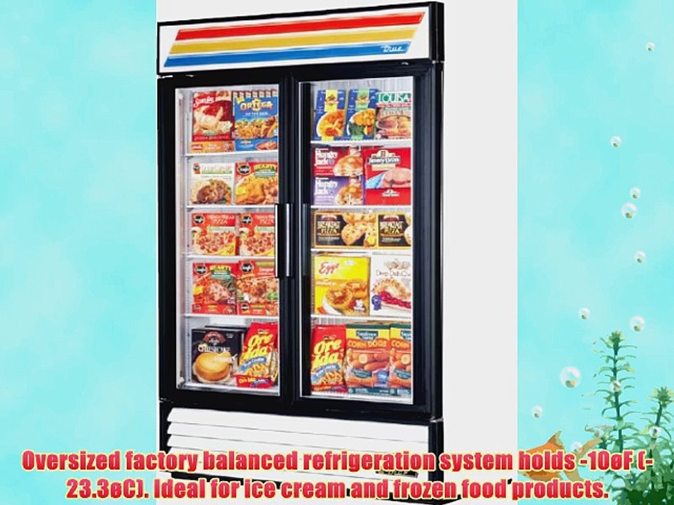 True Mfg GDM49F 49 cu ft 2 Door Swing Door Freezer