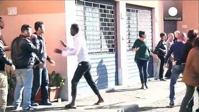 Римляни проти мігрантів