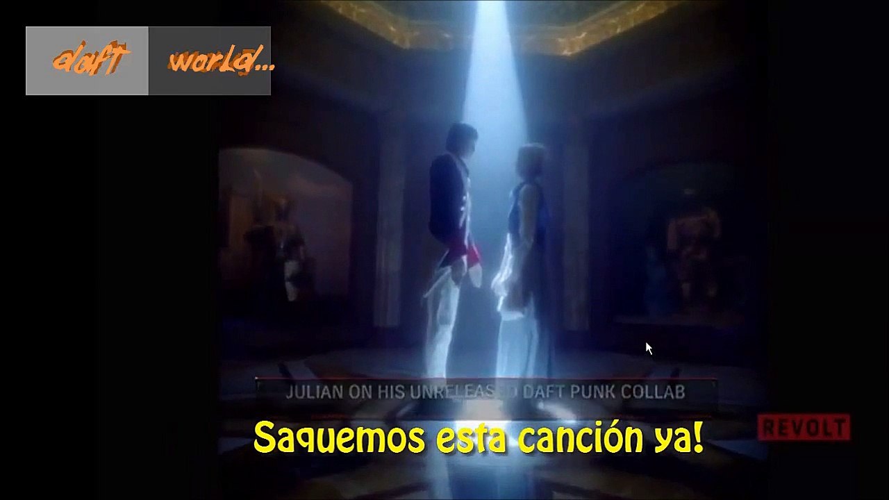 Julian Casablancas Talking about the next Daft Punk collab (Subtitulos en español)