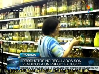 Food prices in Panama on the rise in spite of government price control