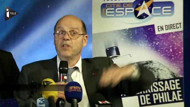 Premières images du robot Philae