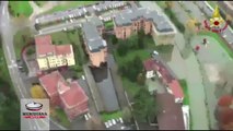 Maltempo in Lombardia, le riprese aeree delle zone alluvionate di Verbano e Lambro