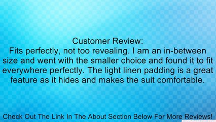 parke & ronen Men's Corcovado Piping Swimwear, Black, 28 Review