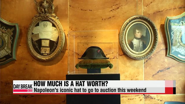 Napoleon's iconic hat to go to auction