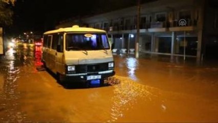 Marmaris'te Şiddetli Yağış