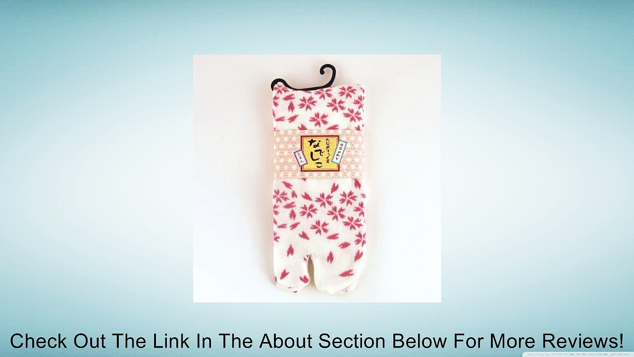 Women's Sakura Tabi Fashion Midcalf Socks, White Review