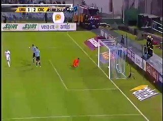 Gol de Bryan Ruiz - Uruguay vs Costa Rica