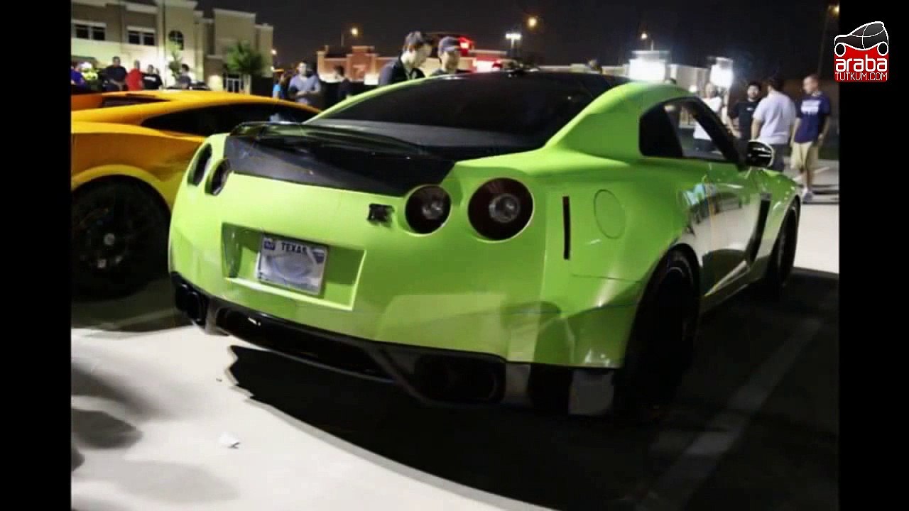 BMW S1000RR vs Lamborghini vs Nissan GT-R - Araba Tutkum