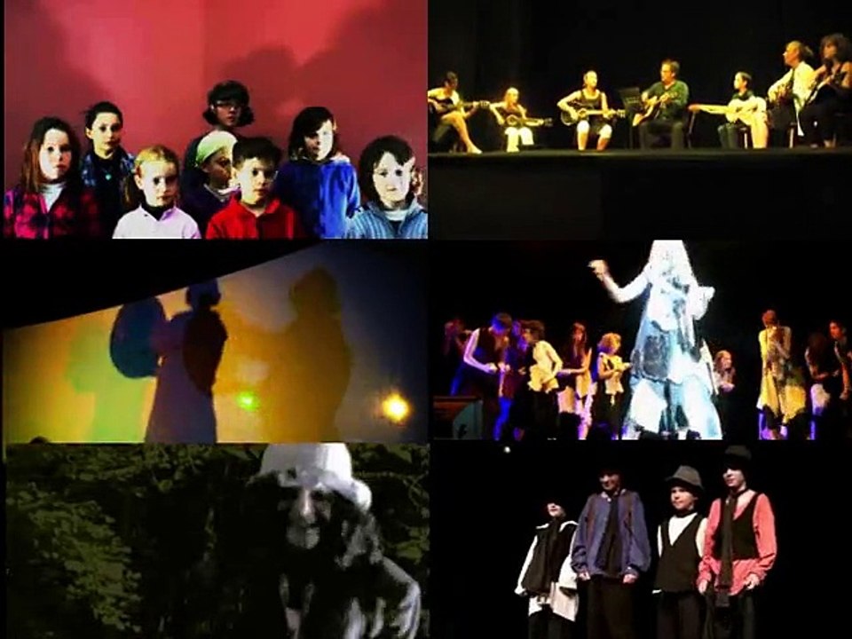 pésentation des ateliers scene,du Totem Théâtre à Orbey (68FR)