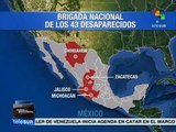 México: recorrido a seguir por la caravana por los 43 normalistas