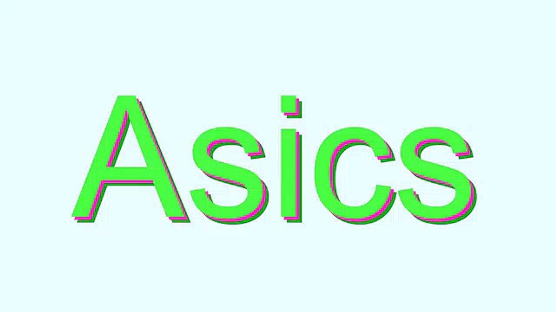 How to Pronounce Asics - video Dailymotion