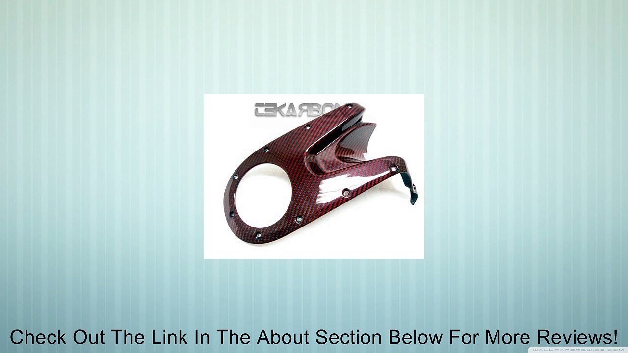 2008-2012 Ducati Monster 696 / 1100 Carbon Fiber Top Tank Cover - Limited Red Edition Review