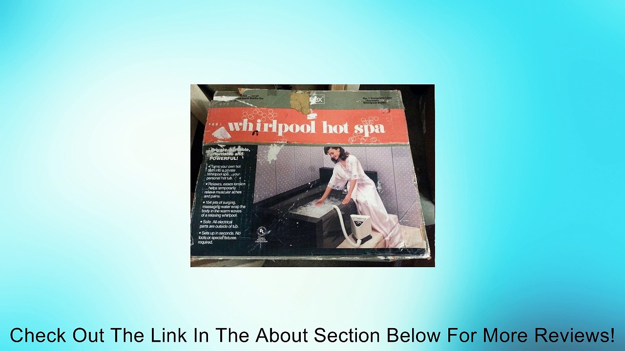 Pollenex Whirlpool Hot Spa Review