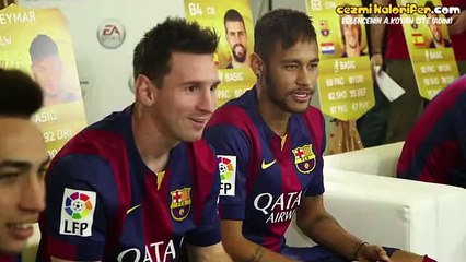 Barcelona'lı Futbolcuların Fifa 15 Kapışması