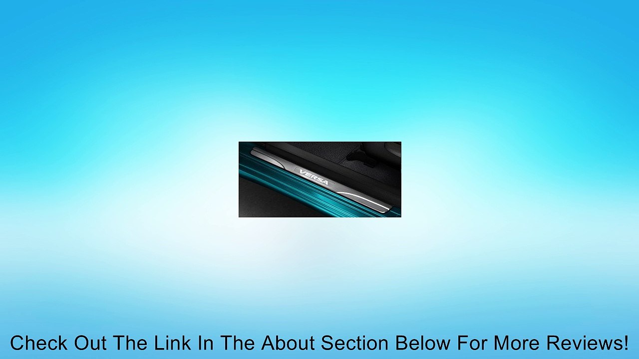 2014 Nissan Versa Note Nissan Illuminated Kick Plates - 999G6-4Z000 Review