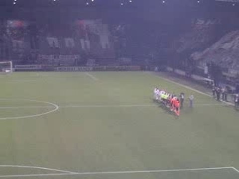 tifos entrée joueurs