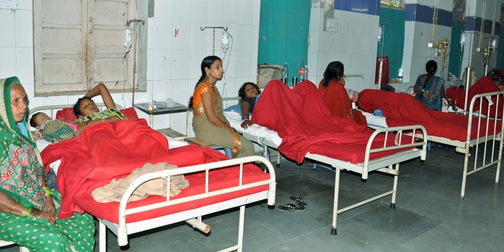 DEPOPULATION: WOMEN IN INDIA ROUNDED UP IN CAMPS AND FORCIBLY STERILIZED.