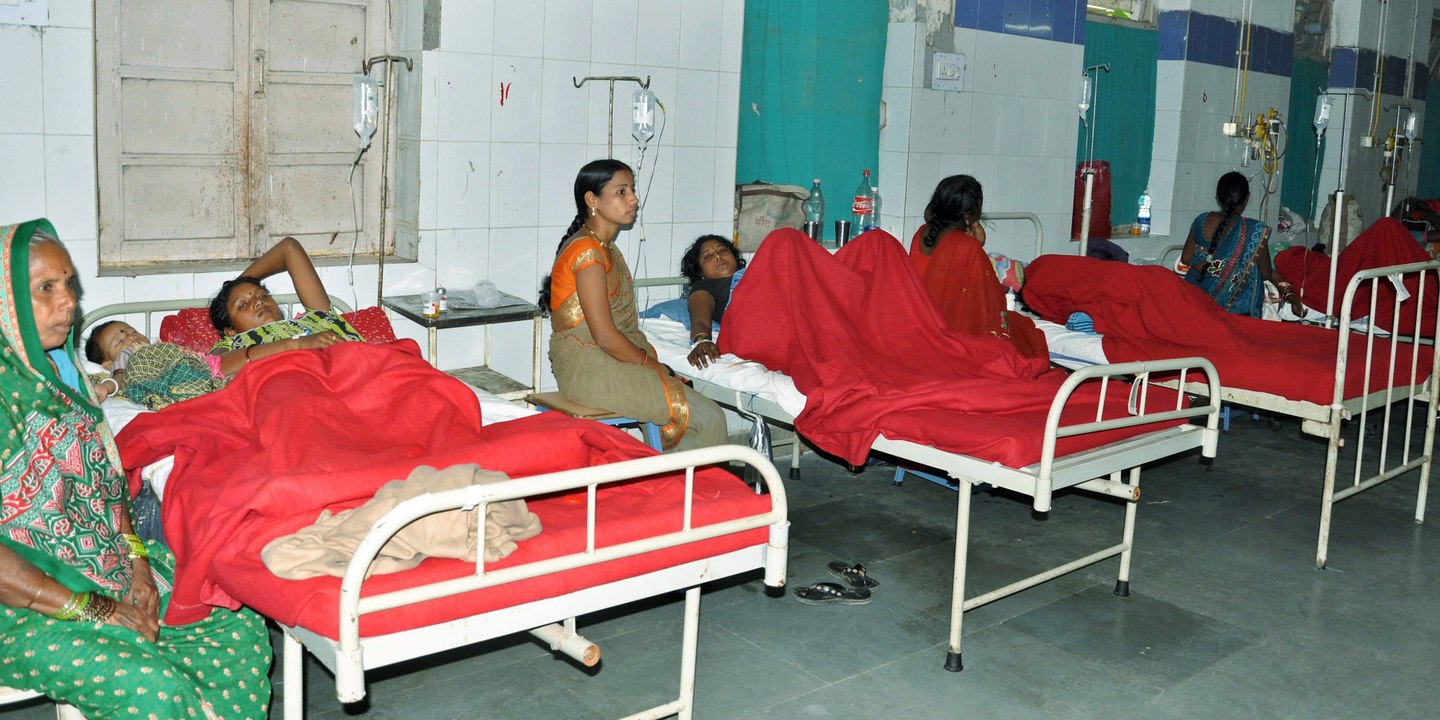 DEPOPULATION: WOMEN IN INDIA ROUNDED UP IN CAMPS AND FORCIBLY STERILIZED.