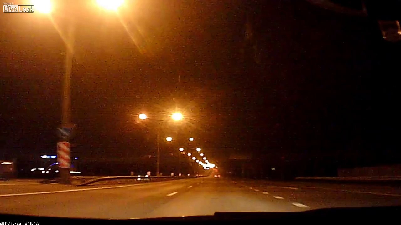Drivers fatal ejection and suprising final resting place